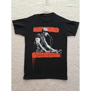 Sam Hunt 2015 Summer Concert Tour Country Music Black T-shirt Unisex Size Small
